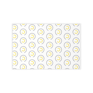 Grey Circles Wall Decals – Eco Fabric Decor - Dipaliz - Home