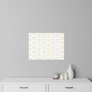 Grey Circles Wall Decals – Eco Fabric Decor - Dipaliz - Home
