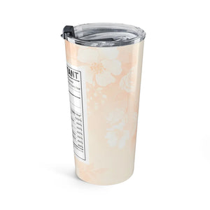 Accountant Nutrition Facts Tumbler 20oz | Funny Cpa Gift | Tax Season Insulated Travel Cup - Tumblers
