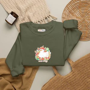 Acorn Energy Duck Crewneck Sweatshirt - Floral Fall Design - Sweatshirts