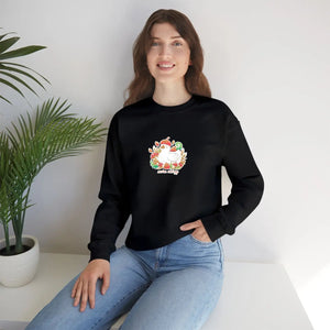 Acorn Energy Duck Crewneck Sweatshirt - Floral Fall Design - Sweatshirts