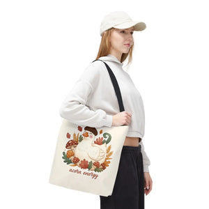 Acorn Energy Duck Tote Bag, Cute Autumn Goose Illustration - Bags