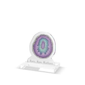 Acrylic Standee, Custom Geode Art Desktop Decor - one Size - Home