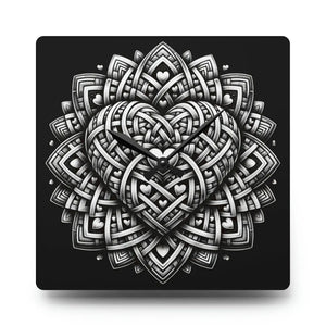 Heart Wall Clock – Glossy 12 Inch Acrylic - Dipaliz - Clocks