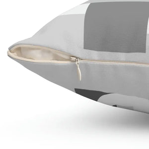 Alphabet Spun Polyester Square Pillow - Vibrant Room Decor - Dipaliz - Throw Pillows