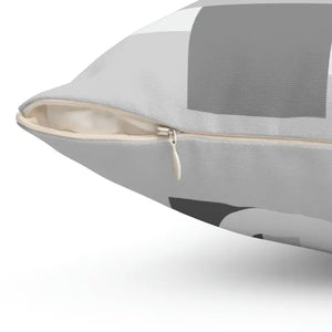 Alphabet Spun Polyester Square Pillow - Vibrant Room Decor - Dipaliz - Throw Pillows