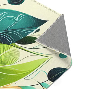 Floral Area Rugs - Large Leaf Designs - Dipaliz - 48’’ × 72’’