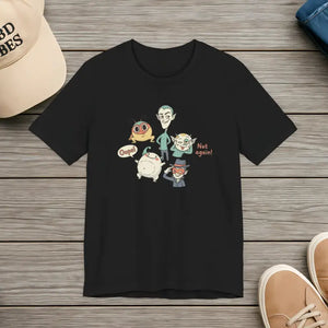 Pastel Creature Doodle Tee - Cute Chaos Trendy Outfits - Dipaliz - Black / Xs - T-shirts