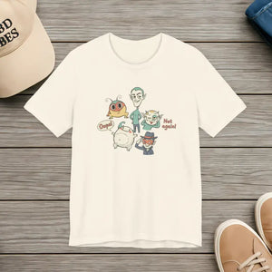 Pastel Creature Doodle Tee - Cute Chaos Trendy Outfits - Dipaliz - Natural / s - T-shirts