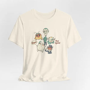 Pastel Creature Doodle Tee - Cute Chaos Trendy Outfits - Dipaliz - T-shirts