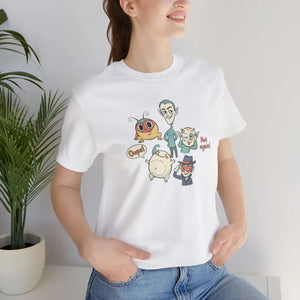Pastel Creature Doodle Tee - Cute Chaos Trendy Outfits - Dipaliz - T-shirts