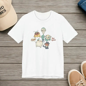 Pastel Creature Doodle Tee - Cute Chaos Trendy Outfits - Dipaliz - White / s - T-shirts