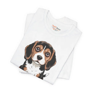 Adorable Beagle Graphic Tee - Soft Cotton Dog Lover Shirt - Dipaliz - T-shirts - Xs