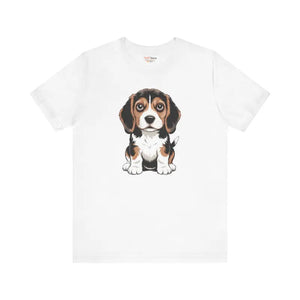 Beagle Graphic Tee - Adorable Dog Lover Shirt - Dipaliz - White / Xs - T-shirts