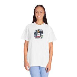 Adorable Cat Unisex Garment-dyed T-shirt - Dipaliz - T-shirts