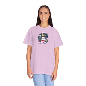 Adorable Cat Unisex Garment-dyed T-shirt - Dipaliz - T-shirts