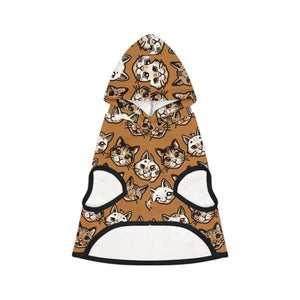 Cute Cats Pattern Pet Hoodie - Adorable Comfort Fit - Dipaliz - Hoodies