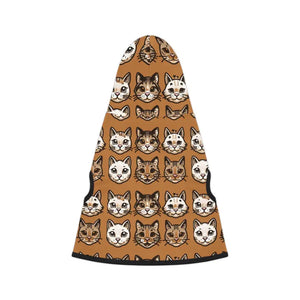 Cute Cats Pattern Pet Hoodie - Adorable Comfort Fit - Dipaliz - Hoodies