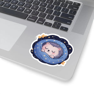 Adorable Hedgehog Kiss-cut Stickers Space Design - Dipaliz - Decorative