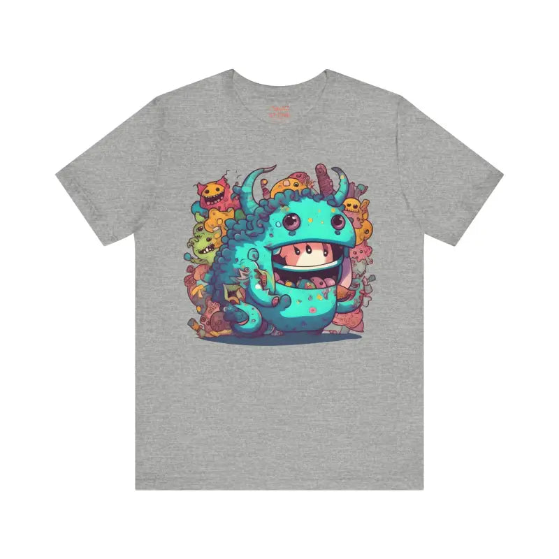 Unleash Style with the Ultimate Short Sleeve Monster Tee - T-shirt