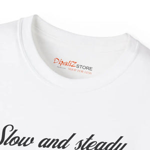 Sloth T-shirt Slow and Steady Wins the Adorable Race Unisex Ultra Cotton Tee - T-shirts