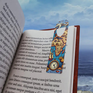 Adventure Awaits Aluminum Bookmark - Stylish Reading Essential - Dipaliz - one Size / White - Bookmarks