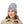 Adventure Awaits Embroidered Beanie - Soft Cotton Knit - Dipaliz - one Size / Gray - Beanies