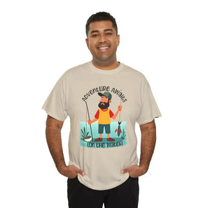 Fisherman Unisex Heavy Cotton Tee - Adventure Style - Dipaliz - T-shirts