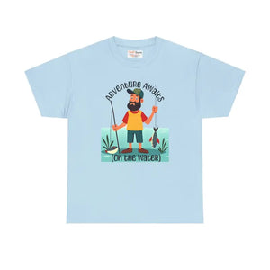 Fisherman Unisex Heavy Cotton Tee - Adventure Style - Dipaliz - Light Blue / s - T-shirts