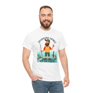 Fisherman Unisex Heavy Cotton Tee - Adventure Style - Dipaliz - T-shirts