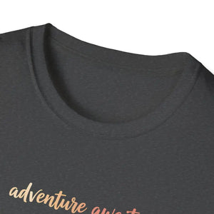 Vintage Camper Road Trip Tee - Adventure Awaits Design - Dipaliz - T-shirt
