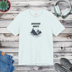 Comfort Unisex Jersey Adventure Tee Cotton - Dipaliz - T-shirts - s
