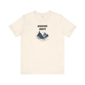 Comfort Unisex Jersey Adventure Tee Cotton - Dipaliz - T-shirts - s