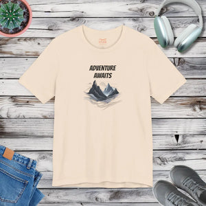 Comfort Unisex Jersey Adventure Tee Cotton - Dipaliz - T-shirts - s