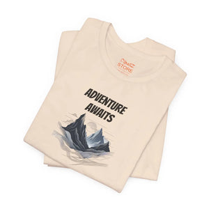 Comfort Unisex Jersey Adventure Tee Cotton - Dipaliz - T-shirts - s