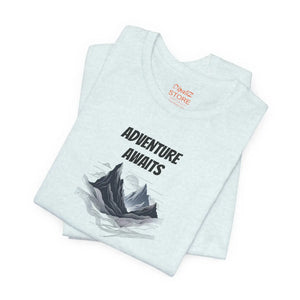 Comfort Unisex Jersey Adventure Tee Cotton - Dipaliz - T-shirts - s