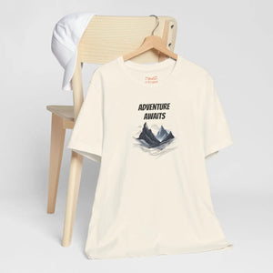 Comfort Unisex Jersey Adventure Tee Cotton - Dipaliz - T-shirts - s