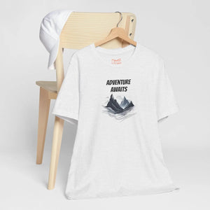Comfort Unisex Jersey Adventure Tee Cotton - Dipaliz - T-shirts - s