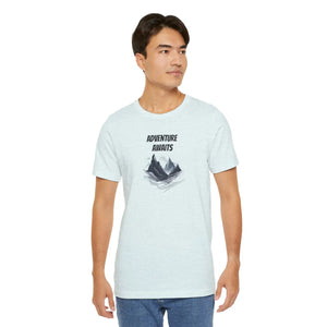 Comfort Unisex Jersey Adventure Tee Cotton - Dipaliz - T-shirts - s