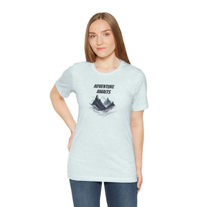 Comfort Unisex Jersey Adventure Tee Cotton - Dipaliz - T-shirts - s