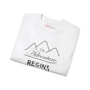 The Adventure Begins T-shirt Eco Friendly Womens Fashion - Dipaliz - T-shirts