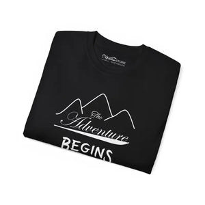 The Adventure Begins T-shirt Eco Friendly Womens Fashion - Dipaliz - T-shirts