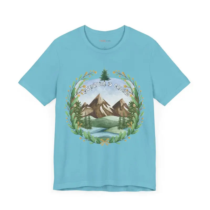 Adventure is Calling: your Go-to Short Sleeve Tee - T-shirt