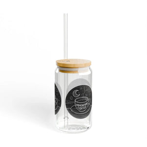 Tempered Glass Bpa Free Sipper - Bamboo Lid 16oz - Dipaliz - Tumblers