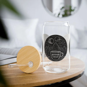 Clear Glass Sipper - Bpa Free Adventure Coffee - Dipaliz - Tumblers