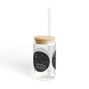 Clear Glass Sipper - Bpa Free Adventure Coffee - Dipaliz - Tumblers