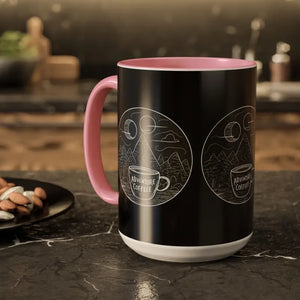 Colorful Mugs with Vibrant Handle - High-fidelity Print - Dipaliz