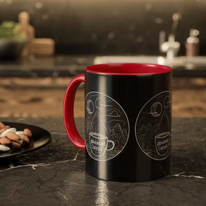 Colorful Mugs with Vibrant Handle - High-fidelity Print - Dipaliz