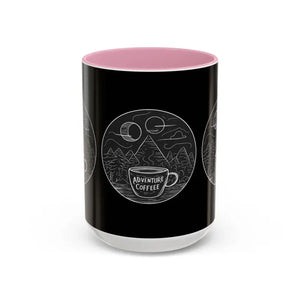 Colorful Mugs with Vibrant Handle - High-fidelity Print - Dipaliz - 15oz / Pink