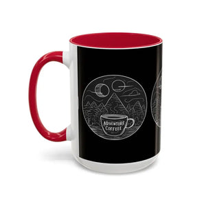 Colorful Mugs with Vibrant Handle - High-fidelity Print - Dipaliz